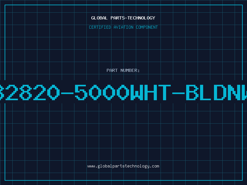 Aviation Part 32820-5000WHT-BLDNW