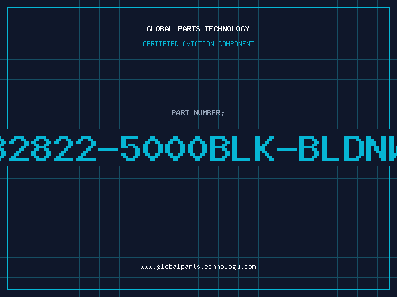 Aviation Part 32822-5000BLK-BLDNW
