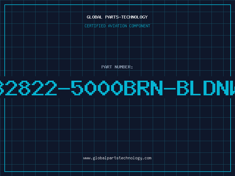 Aviation Part 32822-5000BRN-BLDNW