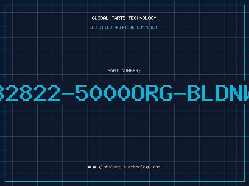 Aviation Part 32822-5000ORG-BLDNW