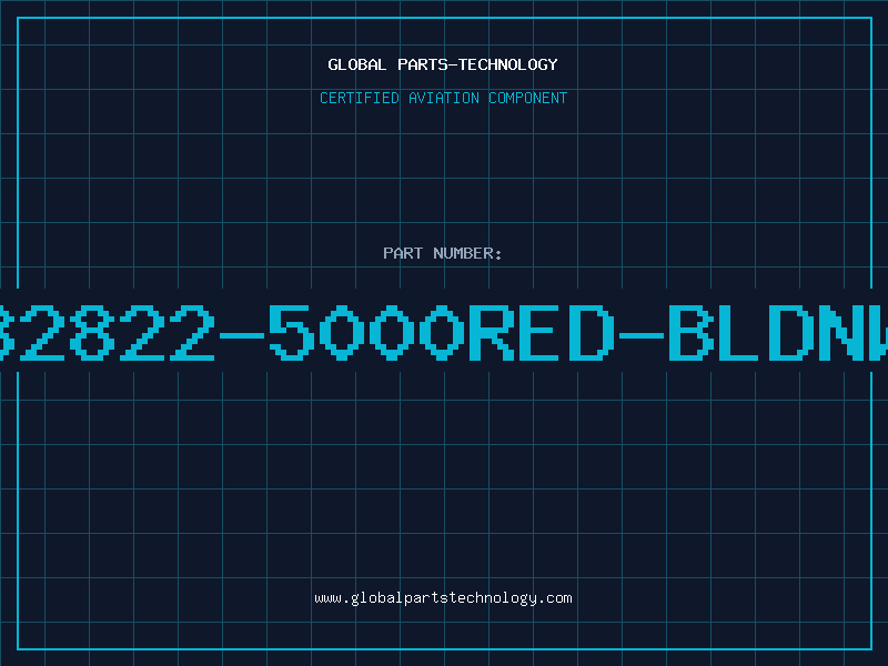 Aviation Part 32822-5000RED-BLDNW