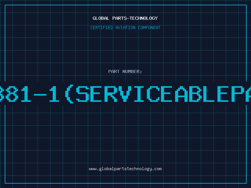 Aviation Part 32881-1(serviceablepart