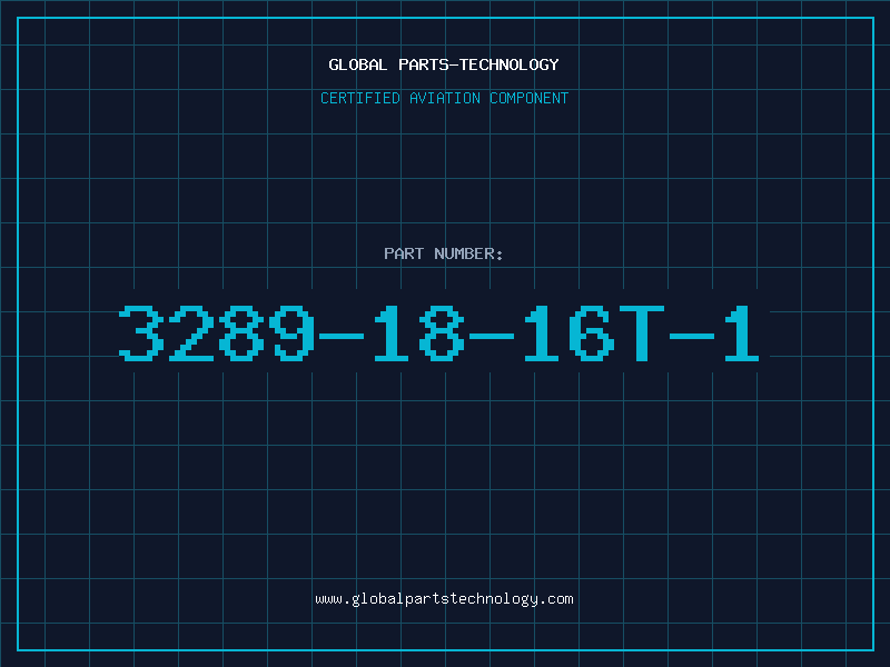 Aviation Part 3289-18-16T-1
