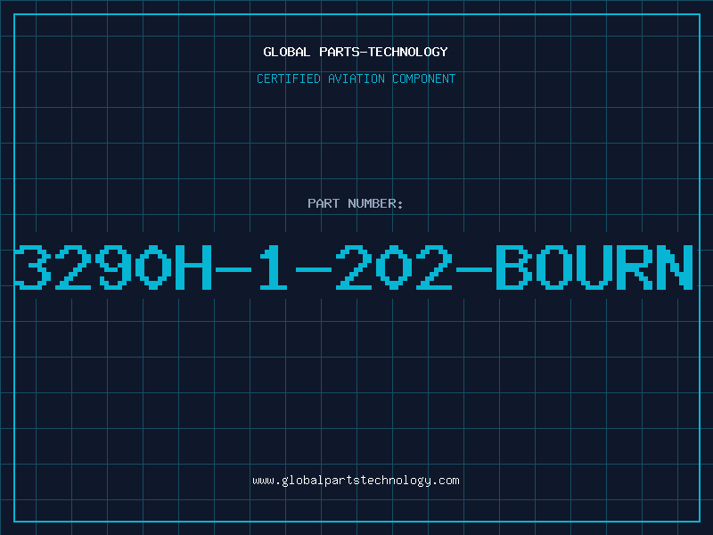 Aviation Part 3290H-1-202-BOURN