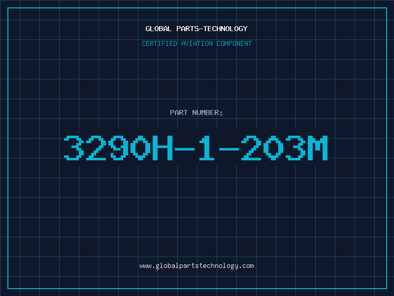 Aviation Part 3290H-1-203M