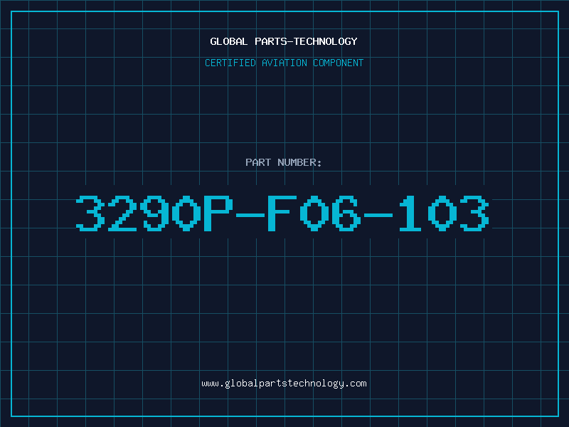 Aviation Part 3290P-F06-103