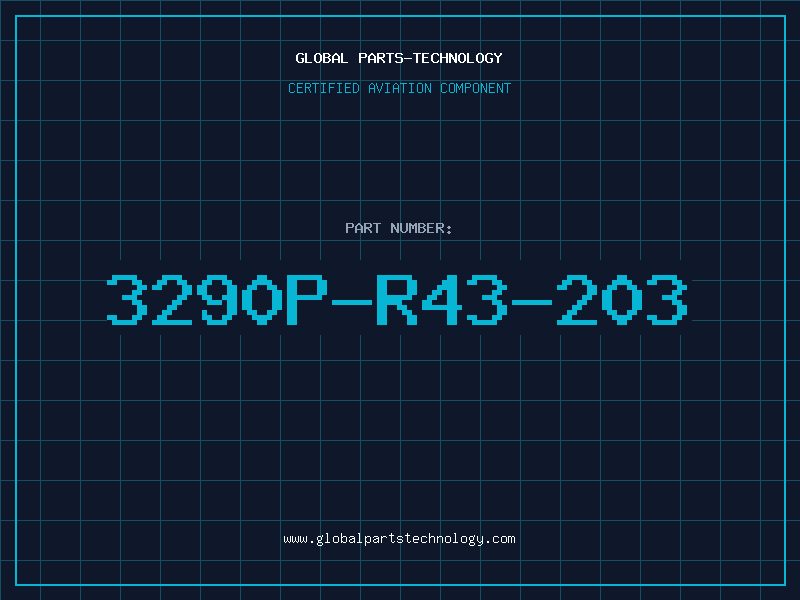 Aviation Part 3290P-R43-203