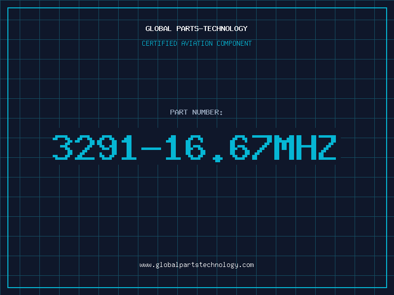 Aviation Part 3291-16.67MHZ