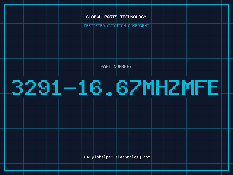 Aviation Part 3291-16.67MHZMFE
