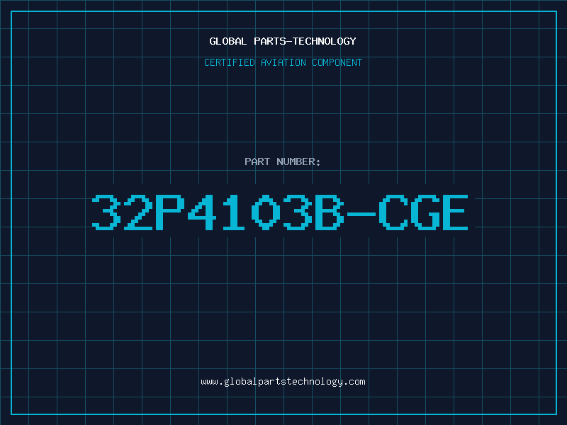 Aviation Part 32P4103B-CGE