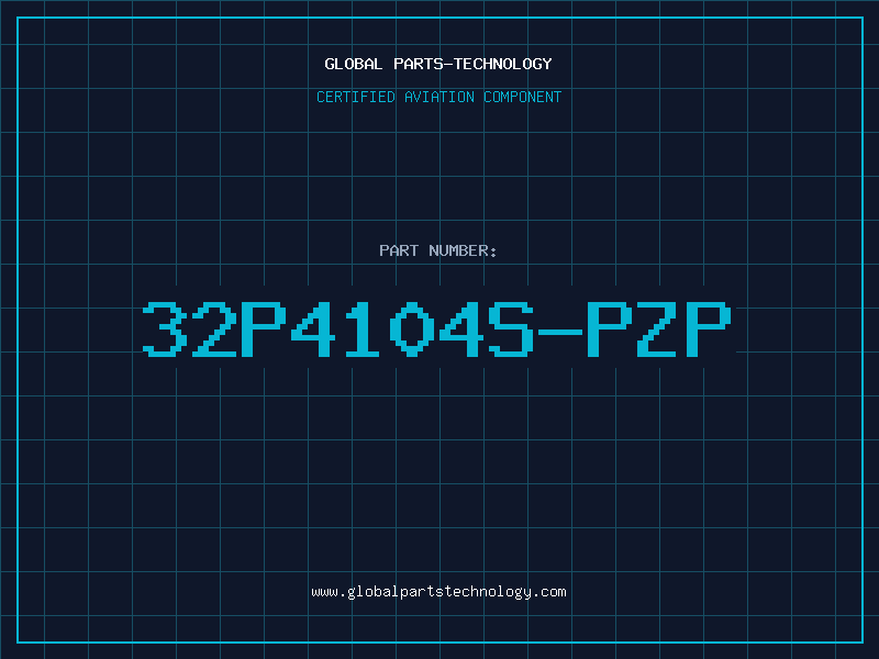 Aviation Part 32P4104S-PZP