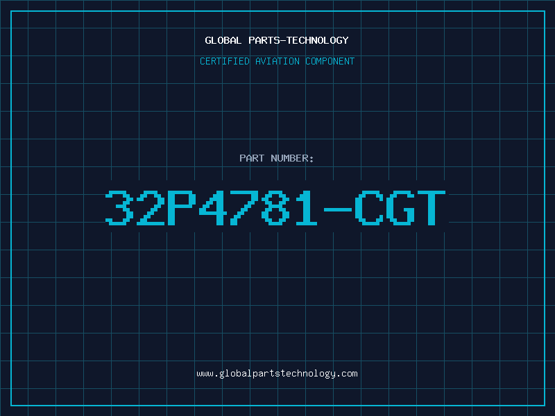Aviation Part 32P4781-CGT