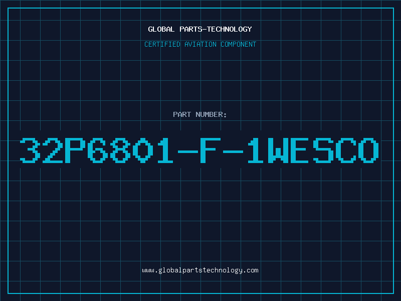Aviation Part 32P6801-F-1WESCO