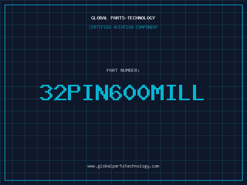 Aviation Part 32PIN600MILL