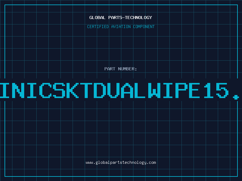 Aviation Part 32PINICSKTDUALWIPE15.24M