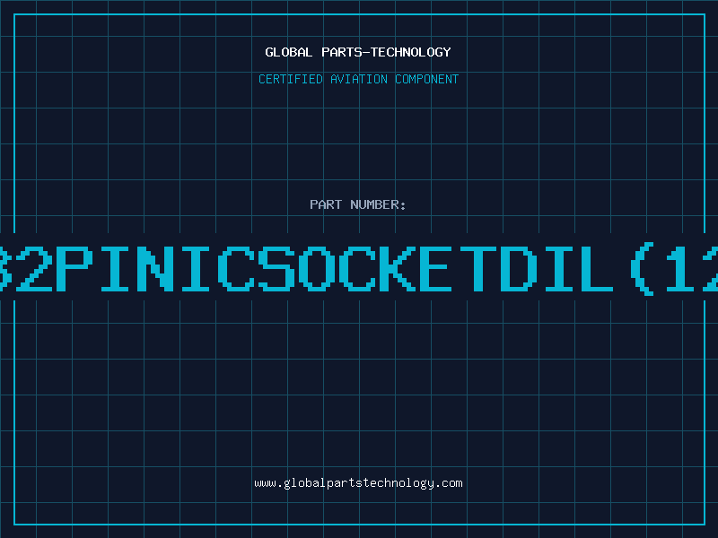 Aviation Part 32PINICSOCKETDIL(12