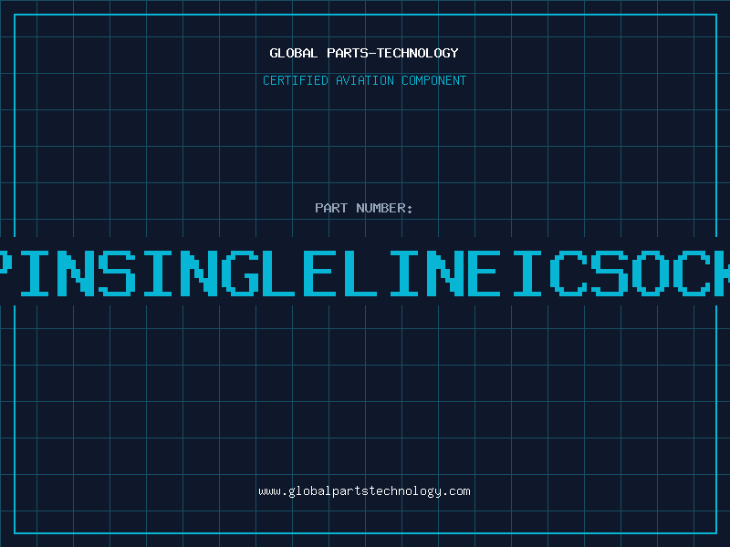 Aviation Part 32PINSINGLELINEICSOCKET