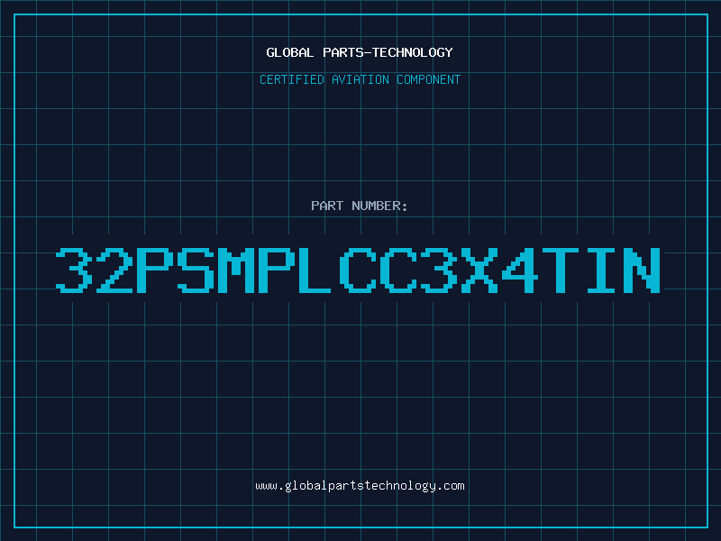 Aviation Part 32PSMPLCC3X4TIN