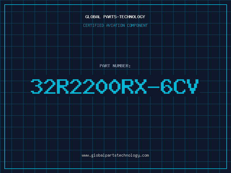Aviation Part 32R2200RX-6CV