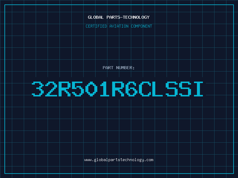 Aviation Part 32R501R6CLSSI