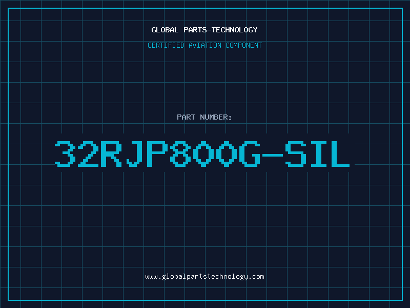 Aviation Part 32RJP800G-SIL