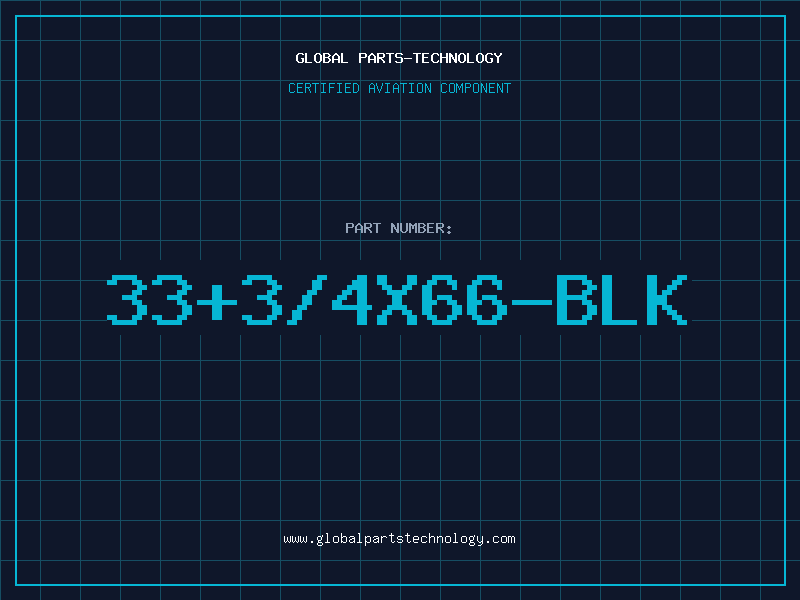 Aviation Part 33+3/4X66-BLK