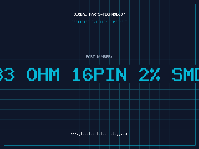 Aviation Part 33 OHM 16PIN 2% SMD