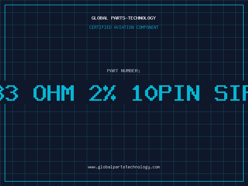Aviation Part 33 OHM 2% 10PIN SIP