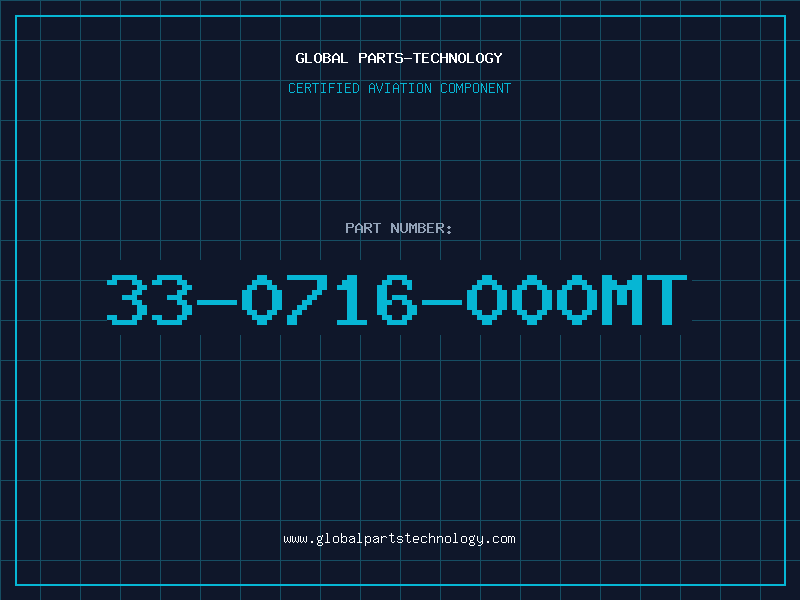Aviation Part 33-0716-000MT