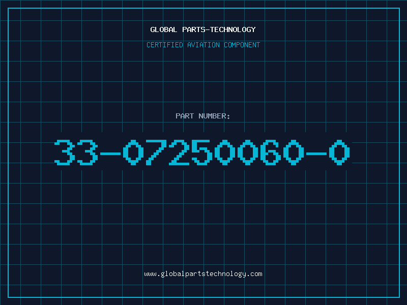Aviation Part 33-07250060-0