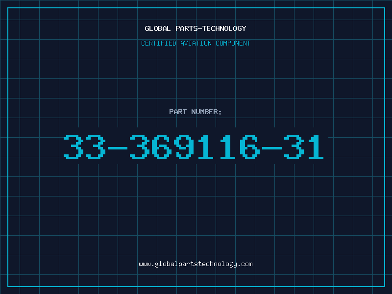 Aviation Part 33-369116-31