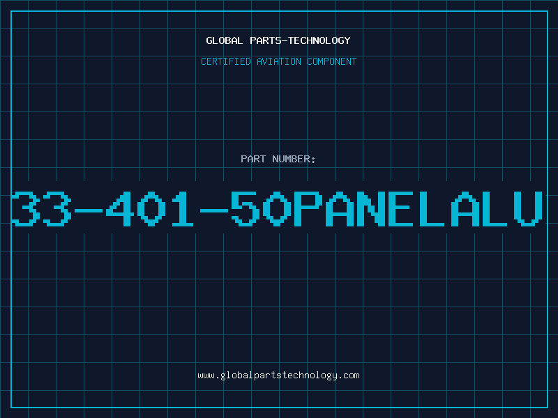 Aviation Part 33-401-50PANELALU