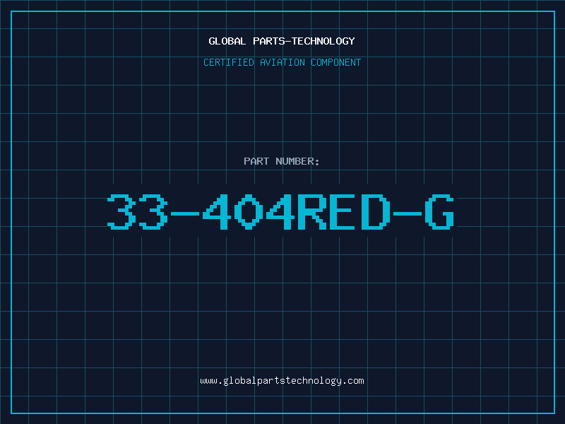 Aviation Part 33-404RED-G