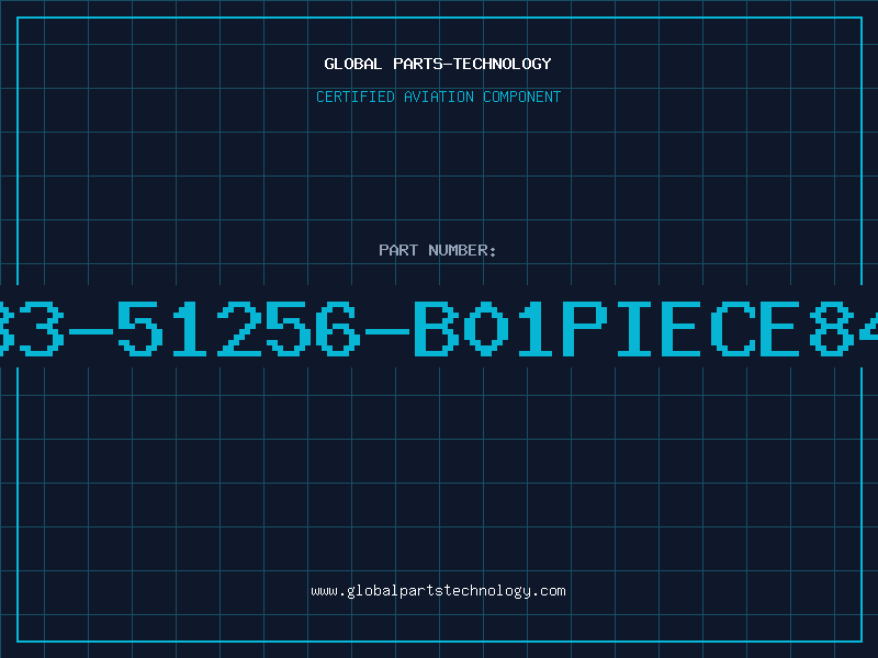 Aviation Part 33-51256-B01PIECE84