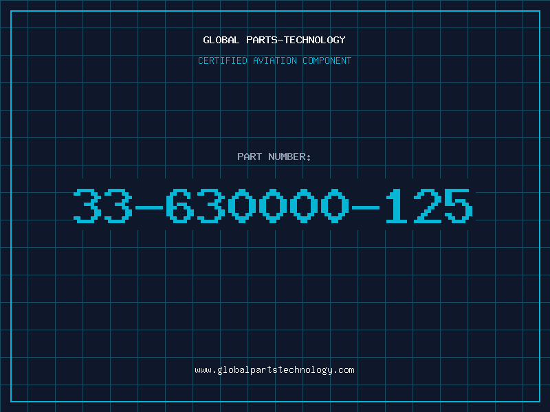 Aviation Part 33-630000-125