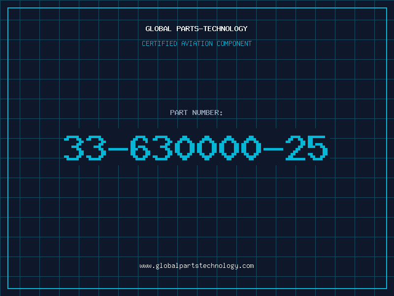 Aviation Part 33-630000-25