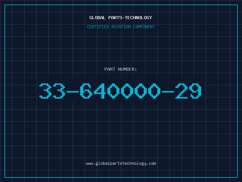Aviation Part 33-640000-29