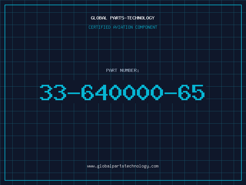 Aviation Part 33-640000-65