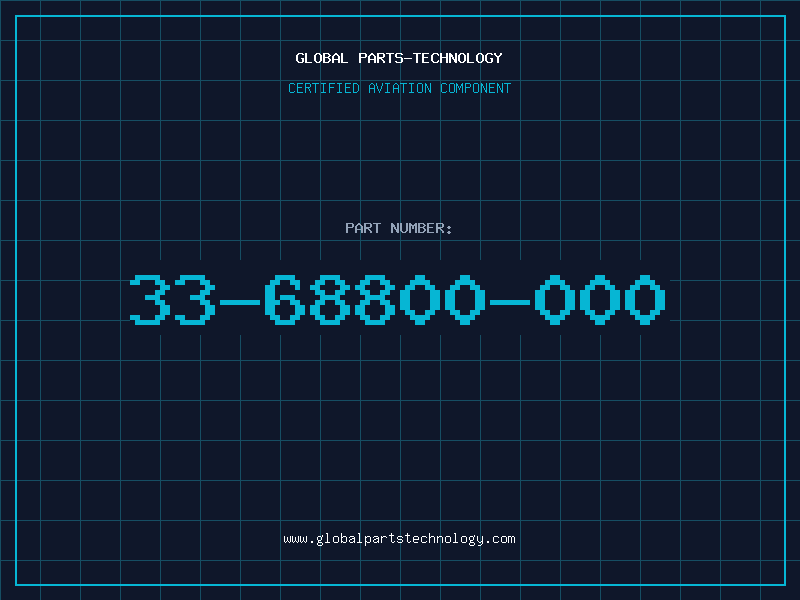 Aviation Part 33-68800-000