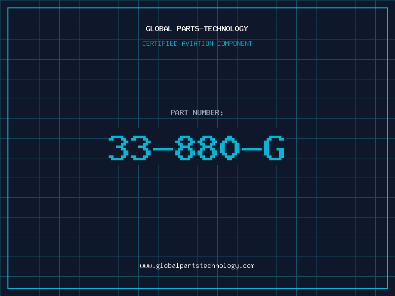 Aviation Part 33-880-G