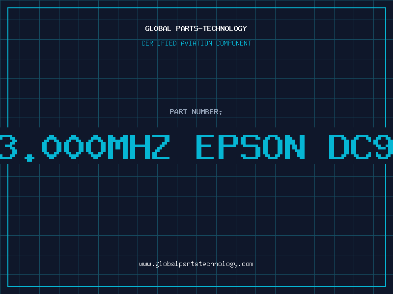Aviation Part 33.000MHZ EPSON DC99