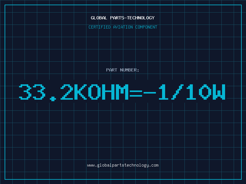 Aviation Part 33.2KOHM=-1/10W