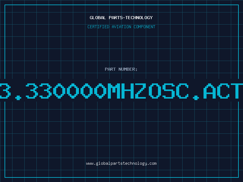 Aviation Part 33.330000MHZOSC.ACT1