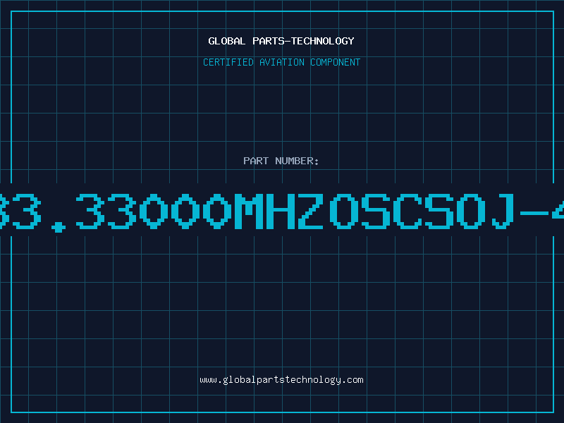 Aviation Part 33.33000MHZOSCSOJ-4
