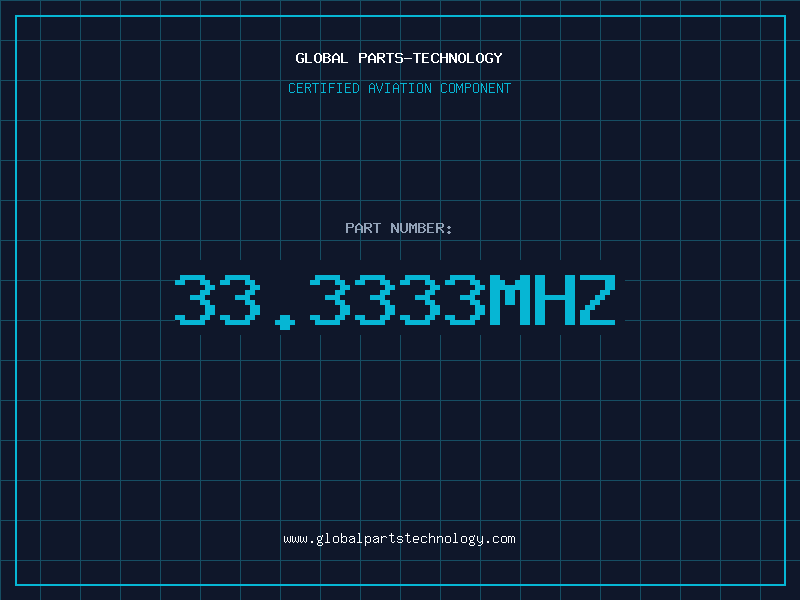 Aviation Part 33.3333MHZ