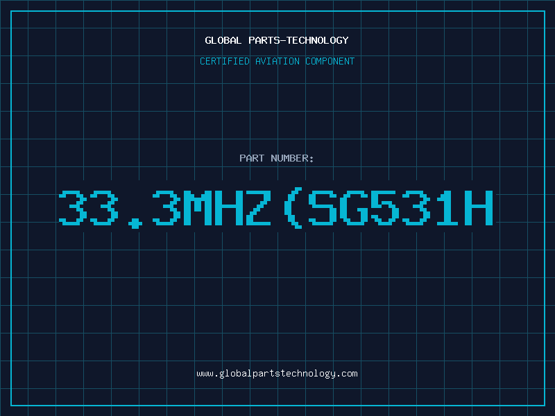 Aviation Part 33.3MHZ(SG531H