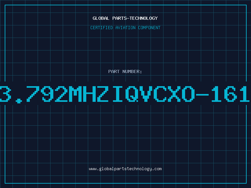Aviation Part 33.792MHZIQVCXO-161A
