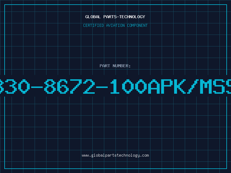 Aviation Part 330-8672-100APK/MSS
