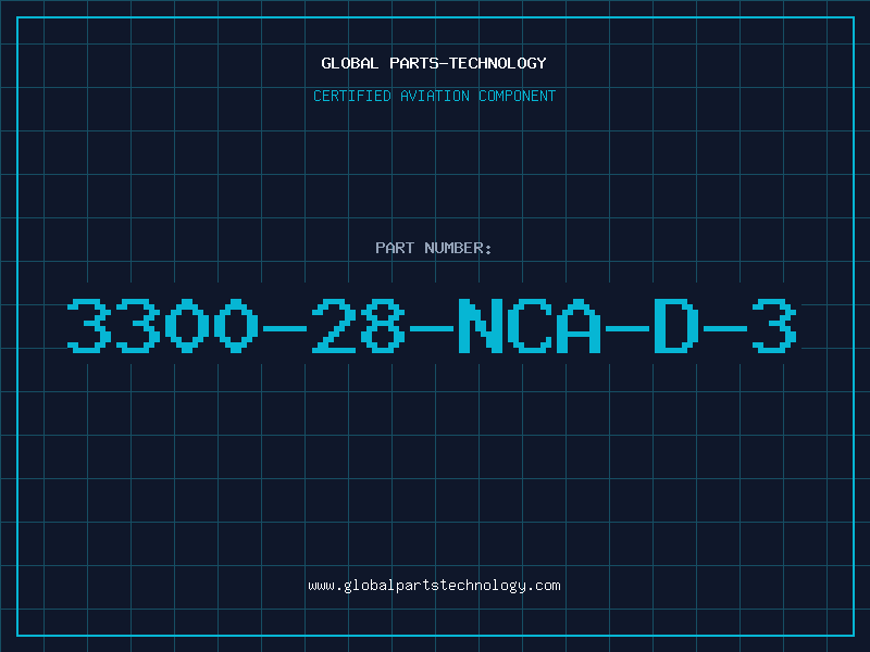 Aviation Part 3300-28-NCA-D-3