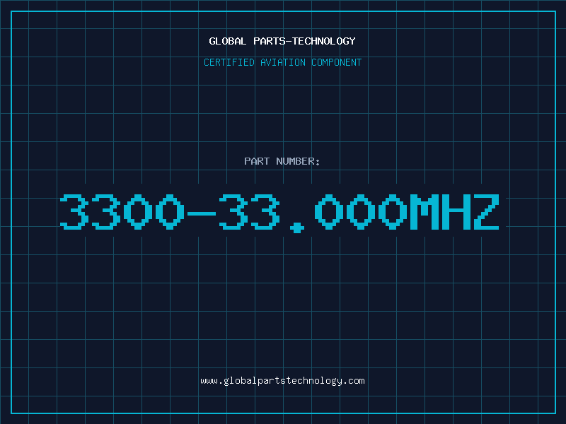 Aviation Part 3300-33.000MHZ
